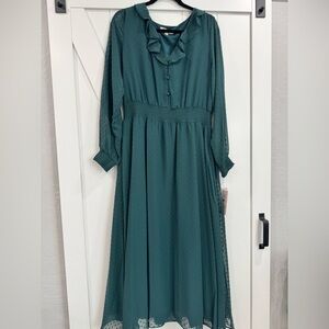 💚Nanette Lepore Green Dress NWT🏷️